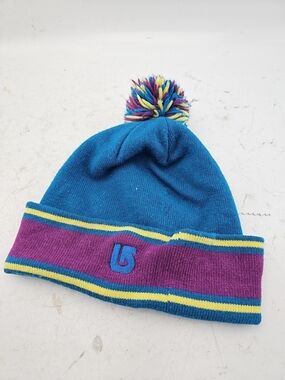 Burton Blue Logo Beanie
